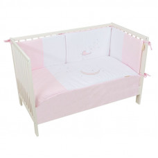 Edredón con protector 60x120 Moon Rosa Bimbichic